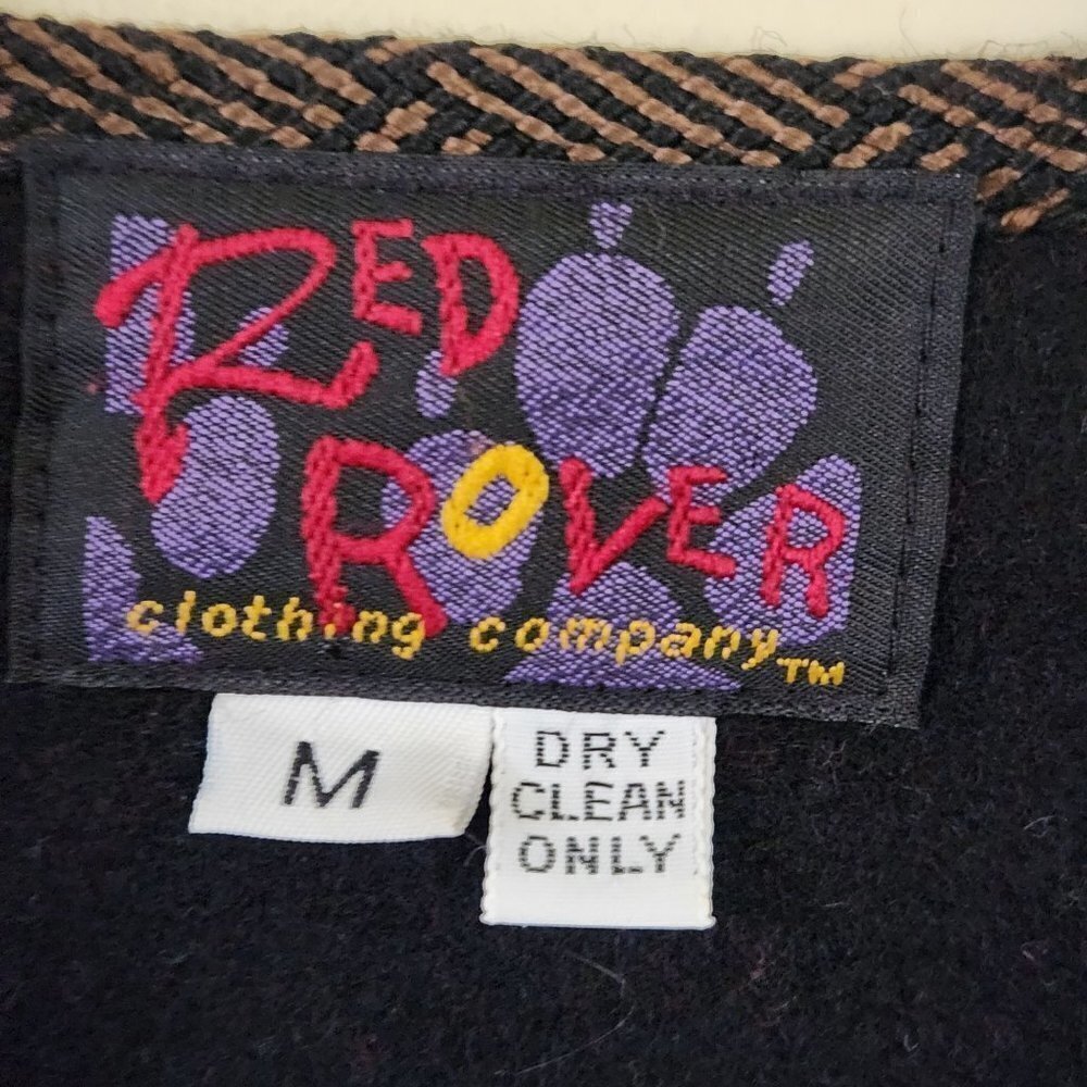 Red Rover Color Block Open Front Jacket Size M - Picture 3 of 3